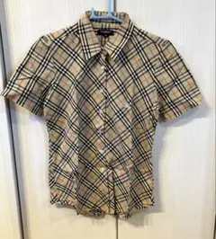 【美品／試着のみ】BURBERRY LONDON 半袖シャツ