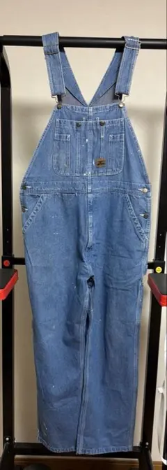 BIG SMITH オーバーオール　ペンキ飛び加工のサムネイル