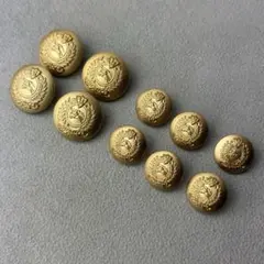 美品✨BURBERRY'S 10個セット 金ボタン 紺ブレ