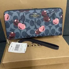 COACH 二つ折り財布 ベージュ モノグラム　アウトレット　レディース　コーチ