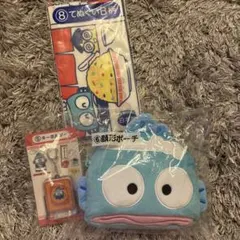 ハンギョドン 一番くじ 顔形ポーチ