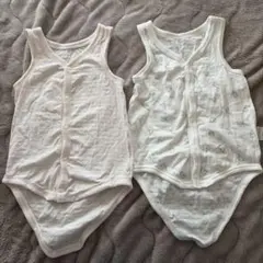 コットン製タンクトップ肌着2枚セット