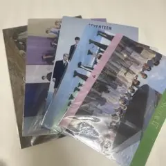 SEVENTEEN クリアファイル 4枚セット