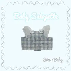 シルバニア 赤ちゃん用サロペット ねこボタン
