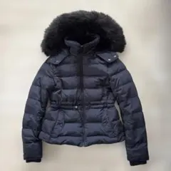 美品☆ZARA WOMAN ネイビー　ダウンジャケット S