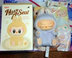 LABUBU have a seat ZIZI ラブブ popmart