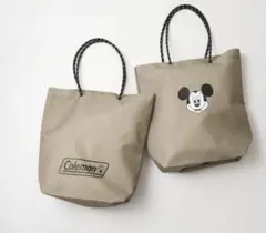 オトナミューズ7月号付録　コールマン/ディズニー両A面トートバッグ