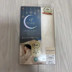 Utukky シルク枕カバー シャンパン 43×63cm 新品　未使用