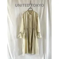 【美品】UNITEDTOKYOユナイテッドトウキョウエアリーナイロンロングコート