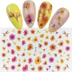 【F019】ネイルシール フラワー