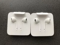 アップル純正品イヤホン　iPhoneイヤホン　付属品　正規品　2個