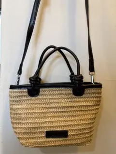 Yuemanoqi ストローショルダーバッグ