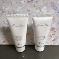 Miss Dior ハンドクリーム & ボディミルク セット　各20ml