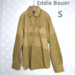 エディーバウアー コーデュロイ×コットン 切替シャツ / サイズS