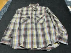 【美品】 FIVE BROTHER チェック柄ネルシャツ