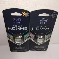 ファブリーズ 芳香剤 車用 プラチナアイス 2個セット