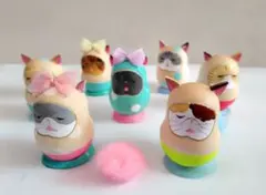 【エキゾチックな猫たち】マトリョーシカ1体価格