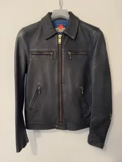 ブラックミーンズ　blackmeans　シングルライダースジャケット BLACK MEANS blackmeans ブラックミーンズ ライダースジャケット