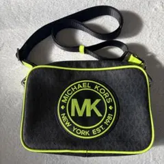 MICHAEL KORS ショルダーバッグ グレー/ネオンイエロー