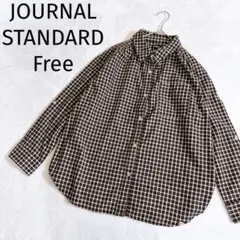 ジャーナルスタンダード◆長袖シャツ ダックシャツ ブラウン系 カジュアルFreeのサムネイル