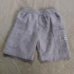 ストライプ ハーフパンツ アンカー刺繍　ベビー　半ズボン　90