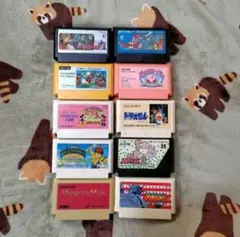 ジャンク品D！10本まとめ売り！ファミコン　動作未確認