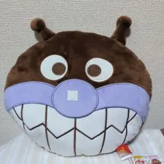 バイキンマン 顔型クッション