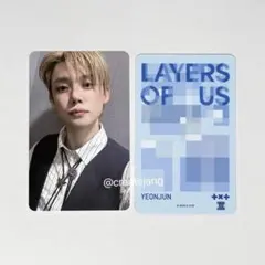TXT LAYERS OF US 展示会 アルバム購入特典 ヨンジュン