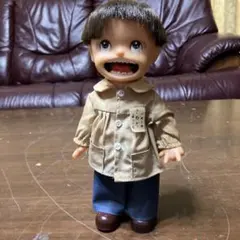 まことちゃんフィギュア 笑顔 短髪　当時物　約20cmのサムネイル