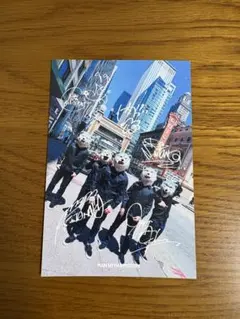 マンウィズ MAN WITH A MISSION ポストカード サイン - メルカリ
