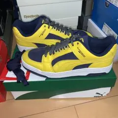 送料込 PUMA SLIPSTREAM LO RETRO TEAMS 黄/紺