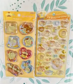 [正規品]ポムポムプリン うるちゅる　ウォーターinシール　2セット