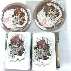 御堂虎於　アクスタ　コースター　セット　アニメイトカフェ　アイナナ アニカフェ