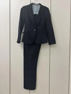 ネイビー ストライプ パンツスーツ