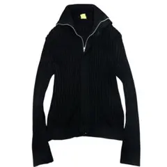 00s archive 平成初期 ジップアップニット グランジ y2k