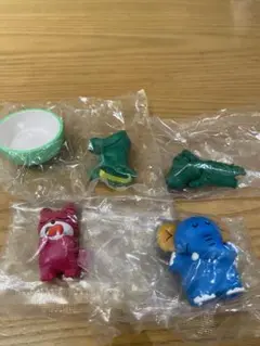 たべっ子どうぶつ　カプセルトイ　ガチャガチャ　セット