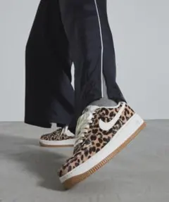 23.5cm Nike Air Force 1 ヒョウ柄 スニーカー レオパード - メルカリ