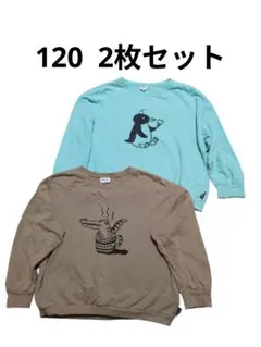 BREEZE 　キッズ　薄手　トレーナー　120cm 2枚セット