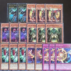 BK バーニングナックラー　英語　EU 1st LTGY デッキパーツ　19枚