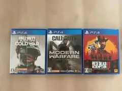 PS4 ゲームソフト 3本セット