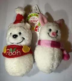 東京ディズニーリゾート 2008 クリスマス プーさん ピグレット ぬいば