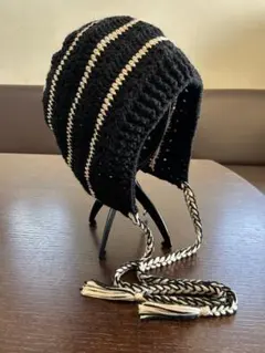 ボンネット　フード帽　ニット帽　バラクラバ