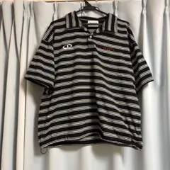 ストライプ ポロシャツ