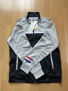 FILA ジップアップジャケット グレー/ブラック