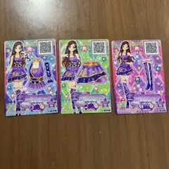 アイカツカード 3枚セット