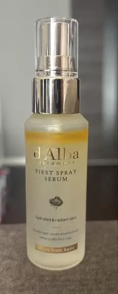 d'Alba ダルバ ファーストスプレーセラム エッセンス 黄色 50ml