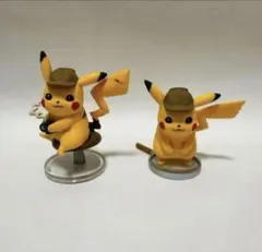 【説明欄必須】　初期傷あり　名探偵ピカチュウ 海外限定　フィギュア　セット ポケモン 名探偵ピカチュウ フィギュア アメリカ限定 - メルカリ