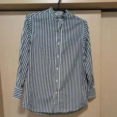 INDIVIDUALIZED SHIRTS ストライプ バンドカラーシャツのサムネイル
