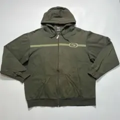 Nike 00's オリーブグリーン ジップパーカー