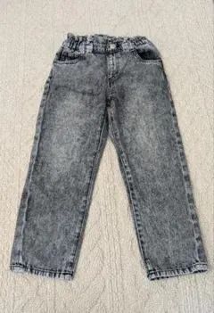 バースデー　ブラックデニム風パンツ　サイズ120